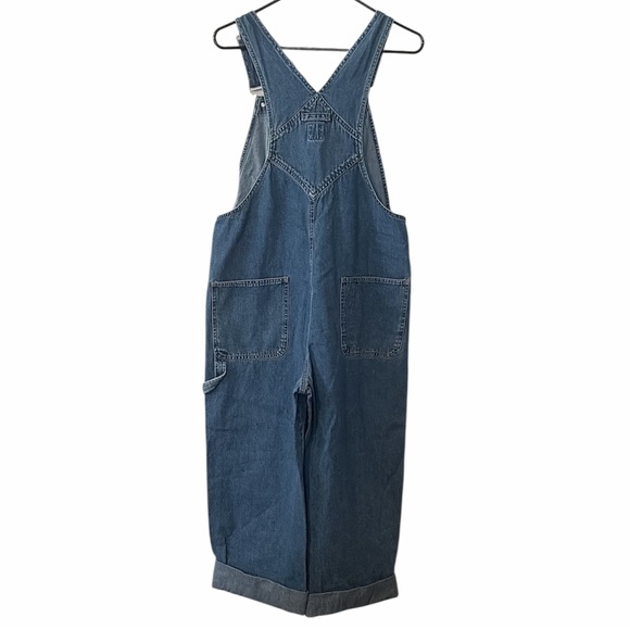 Gap Factory Women's Barrel Denim Overalls - Picture 3 of 5